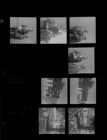 Major and New City Manager; Hwy Building Construction; Damaged Tombstones at the Cemetery (8 Negatives), July 16,1962 [Sleeve 32, Folder a, Box 28]